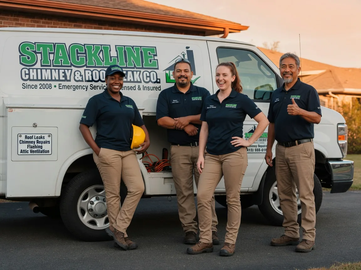 Chimney flashing repair company in Georgetown, ME